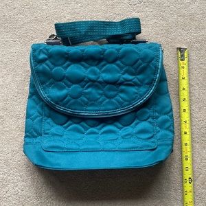 Thirty-one cross body bag. Green in color.